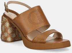 Liu Jo bőr szandál GISELE 09 barna, SA5095P0102S1853 - barna Női 38