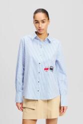 KARL LAGERFELD pamut ing - kék 38 - answear - 58 990 Ft