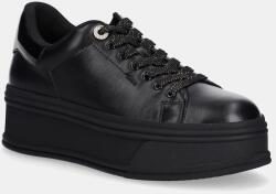 LIU JO bőr sportcipő SELMA 16 fekete, BF5039PX53222222 - fekete Női 38