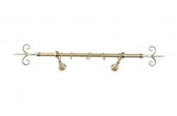 Sn Deco Group Galerie metalica Copac 19mm, bronz antic, 200 cm - KIT COMPLET Suport draperie