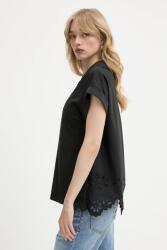 Liu Jo pamut póló fekete, WA5167. T4853 - fekete 34