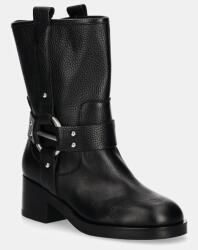 Karl Lagerfeld bőr csizma BROOKLYN - fekete Női 37 - answear - 66 990 Ft