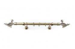 Sn Deco Group Galerie metalica Evantai 25mm, bronz antic, 160 cm, KIT COMPLET Suport draperie