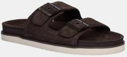 Gant papucs velúrból Fairfo barna, 30631863. G46 - barna Férfi 43