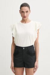 Liu Jo pamut póló - bézs M - answear - 21 990 Ft