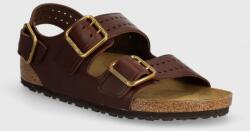 Birkenstock bőr szandál Milano Bold Gap - barna Férfi 45
