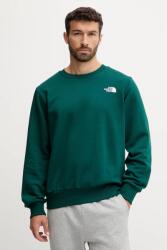 The North Face felső Simple Dome zöld, nyomott mintás, NF0A89FB1KI1 - zöld L