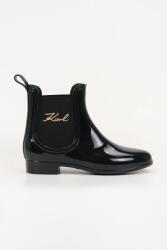 Karl Lagerfeld gumicsizma KALOSH II fekete, KL94775 - fekete Női 38 - answear - 40 990 Ft
