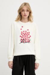 KARL LAGERFELD pamut melegítőfelső - bézs L - answear - 51 990 Ft