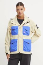 The North Face rövid kabát TNF x Yinka Ilori női, bézs, átmeneti, NF0A89GC3X41 - bézs M