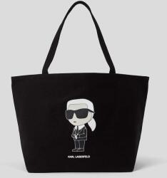 Karl Lagerfeld pamut táska - fekete Univerzális méret - answear - 23 990 Ft