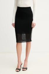 Pinko szoknya fekete, midi, egyenes, 104892 A2EB - fekete M