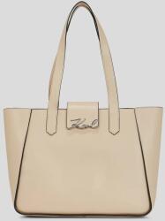 Karl Lagerfeld bőr táska - bézs Univerzális méret - answear - 105 990 Ft