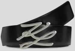 Karl Lagerfeld kifordítható bőröv - fekete 65 - answear - 33 990 Ft