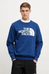 The North Face felső Easy sötétkék, férfi, nyomott mintás, NF0A89FGD1R1 - sötétkék M