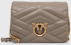 Pinko bőr táska - szürke Univerzális méret - answear - 125 990 Ft