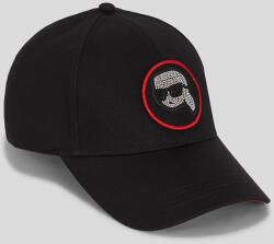 Karl Lagerfeld baseball sapka - fekete Univerzális méret - answear - 22 190 Ft