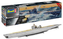 Revell German Submarine Type IX C(U505) Platinum Edition 1: 72 (05180) (05180)