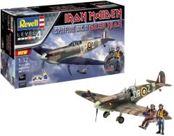 Revell Gift Set Spitfire Mk. V Iron Maiden 1: 32 makett készlet kiegészítőkkel (05688) (05688)