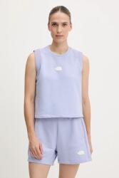 The North Face top Terry Relaxed - kék L