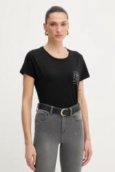 Liu Jo pamut póló - fekete XS - answear - 18 190 Ft