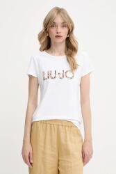 Liu Jo t-shirt fehér, VA5154. JS003 - fehér L - answear - 16 290 Ft