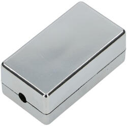 EXTRALINK CAT5e STP, csatlakozó doboz, ezüst