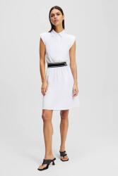 KARL LAGERFELD pamut ruha - fehér S - answear - 52 990 Ft