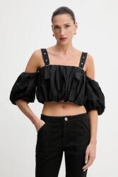 PINKO top fekete, sima, 105176 A2LD - fekete M