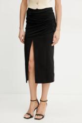 Pinko vászon szoknya - fekete 38