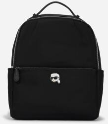 KARL LAGERFELD hátizsák fekete, női, kis, sima, A2W30183 - fekete Univerzális méret