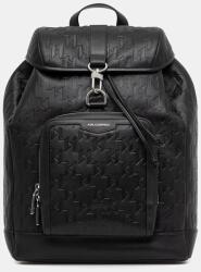 KARL LAGERFELD bőr hátizsák fekete, nagy, A3M30180 - fekete Univerzális méret