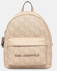 KARL LAGERFELD hátizsák bézs, női, nagy, mintás, A1W30133 - bézs Univerzális méret