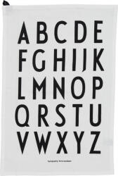 Design Letters Lavete mari de bucătărie AJ 40 x 60 cm alb-negru 2 buc (10503000WHITE)