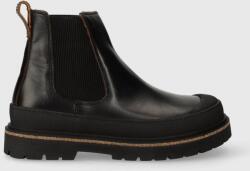 Birkenstock bőr csizma - fekete Női 37