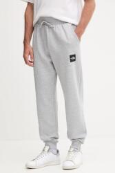 The North Face melegítőnadrág Fine szürke, nyomott mintás, NF0A8C1KDYX1 - szürke M