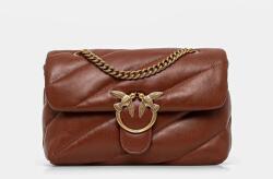 Pinko bőr táska - barna Univerzális méret - answear - 120 990 Ft