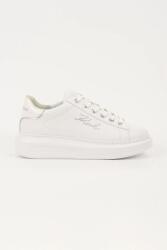 KARL LAGERFELD bőr sportcipő KAPRI - fehér Női 39 - answear - 50 660 Ft