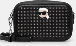 Karl Lagerfeld bőr táska - fekete Univerzális méret - answear - 63 990 Ft