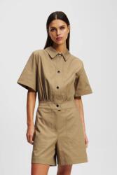 Karl Lagerfeld kezeslábas barna, galléros, A2W13013 - barna 40