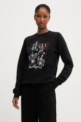 KARL LAGERFELD pamut melegítőfelső - fekete M - answear - 52 990 Ft