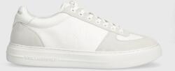 Karl Lagerfeld bőr sportcipő T/KAP fehér, KL51424 - fehér Férfi 41
