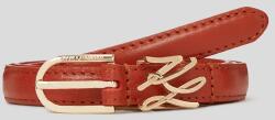 Karl Lagerfeld bőr öv - barna 85 - answear - 23 090 Ft