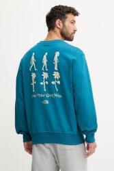 The North Face pamut melegítőfelső Connect Relaxed - türkiz M