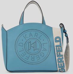 Karl Lagerfeld bőr táska - kék Univerzális méret - answear - 71 990 Ft