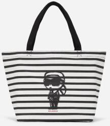 Karl Lagerfeld pamut táska - fekete Univerzális méret - answear - 21 490 Ft