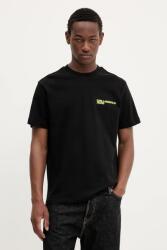 Karl Lagerfeld Jeans pamut póló - fekete XXL - answear - 22 190 Ft