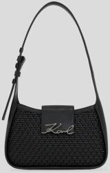 Karl Lagerfeld bőr táska - fekete Univerzális méret - answear - 80 990 Ft