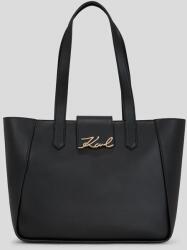 Karl Lagerfeld bőr táska - fekete Univerzális méret - answear - 148 990 Ft