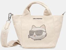 Karl Lagerfeld kézitáska - bézs Univerzális méret - answear - 22 990 Ft
